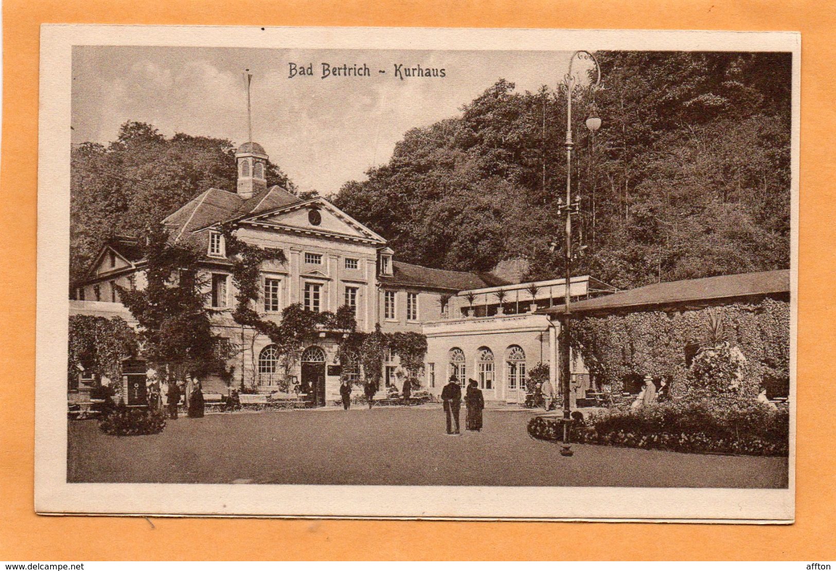 Bad Bertrich Germany 1908 Postcard - Bad Bertrich