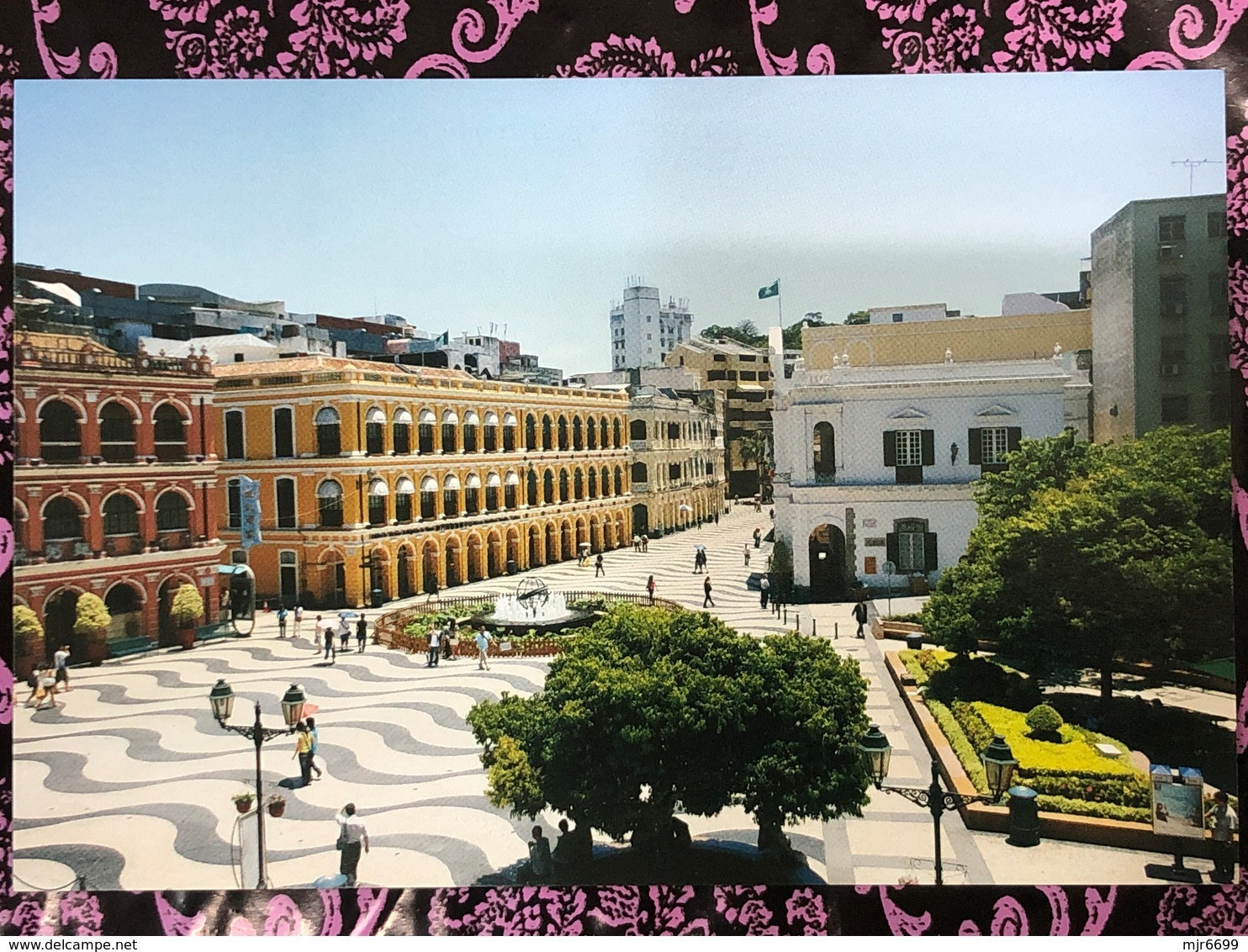 MACAU SENADO SQUARE  PPC PRINTED BY CLM. - Macao