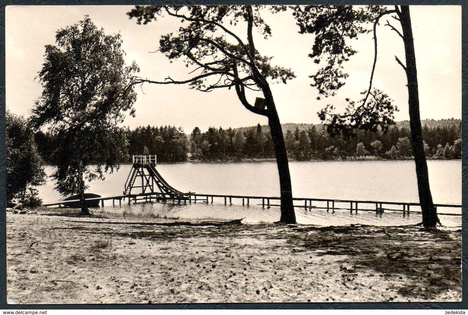 D8306 - Pinonierlager M.I. Kalinin Am Frauensee Bei Gräbendorf Badestrand Lagerfreundschaft II - Rotophot - Koenigs-Wusterhausen