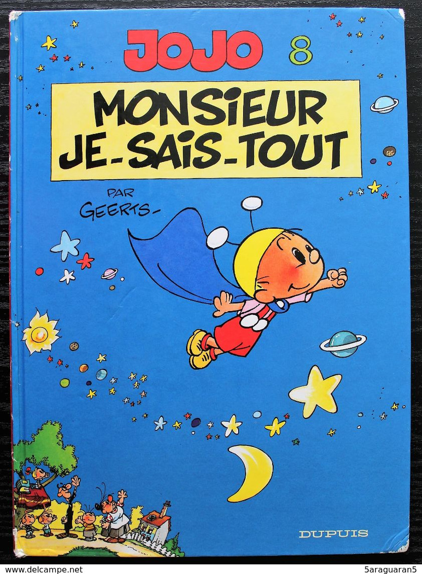 BD JOJO - 8 - Monsieur Je-sais-tout - EO Dupuis 1998 - Jojo