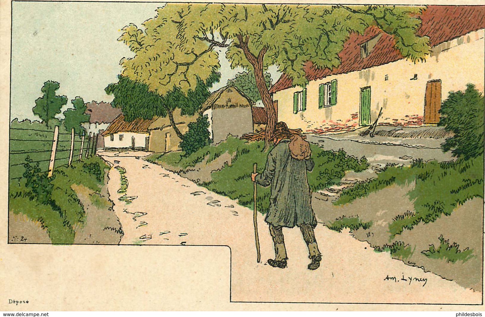 COLLECTION  De-ci De Là  Illustrateur A . LYNEN   N°24 - Lynen, Amédée-Ernest
