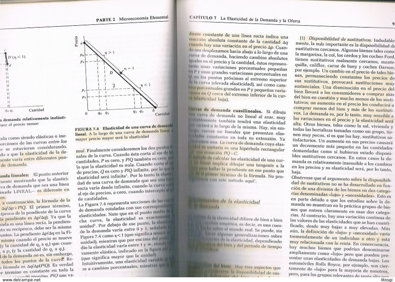 PRINCIPIOS DE ECONOMÍA LYPSEY COLIN FOTOS COMO NUEVO - Economy & Business