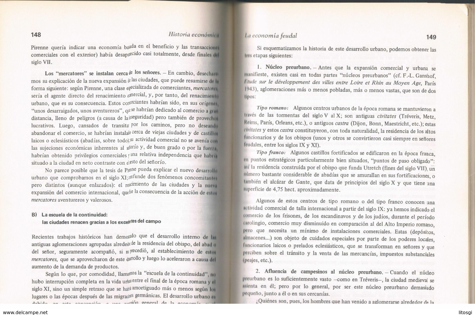 BUEN LIBRO DE HISTORIA ECONOMICA DESDE SUS ORÍGENES (COMO NUEVO) MUY BUENO - Economie & Business