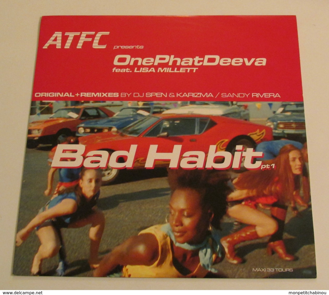 Maxi 33T ATFC Presents ONEPHATDEEVA Feat LISA MILLETT : Bad Habit - Dance, Techno & House