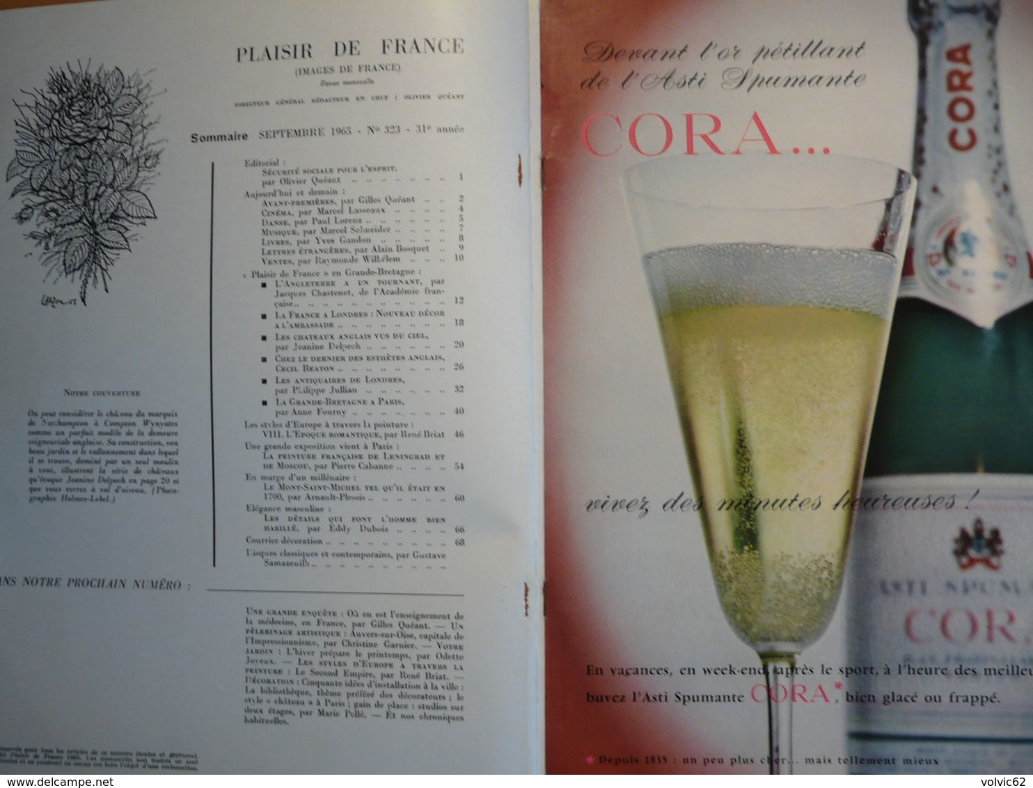 Plaisir De France 1965 Londres Millbank Hilton Windsor Chateau Anglais Reddish House Portobello Mont Saint Michet 1700 - Maison & Décoration