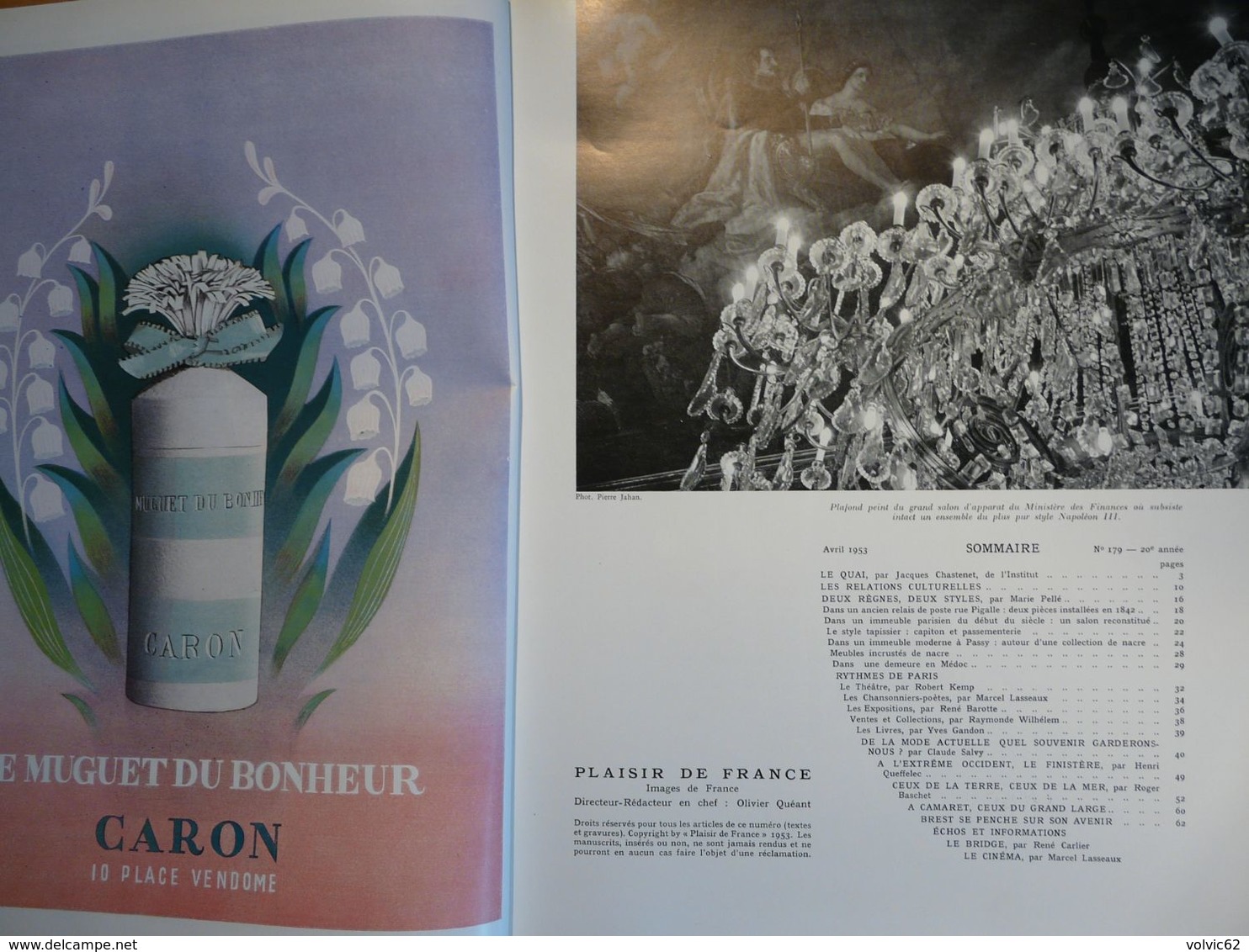 Plaisir De France 1953 Aber Wrach St Jean Trolémont Douarnenez Beg-meil Camaret Brest Morlaix Chateaulin Quimper Pleyben - Maison & Décoration