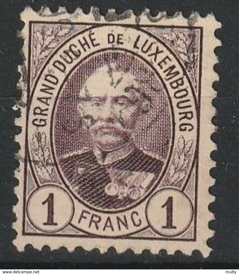 Luxemburg Y/T 66 (0) - 1891 Adolphe De Face