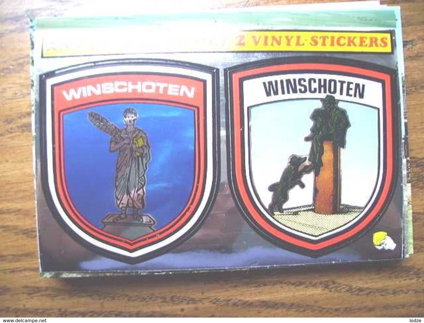 Nederland Holland Pays Bas Winschoten Met 2 Stickers ( GR ) - Winschoten