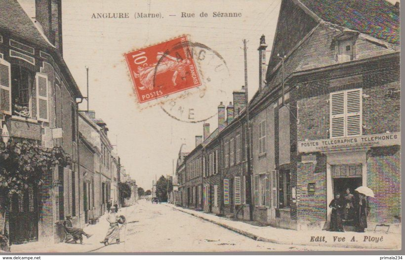 ANGLURE - RUE DE SEZANNE - Anglure