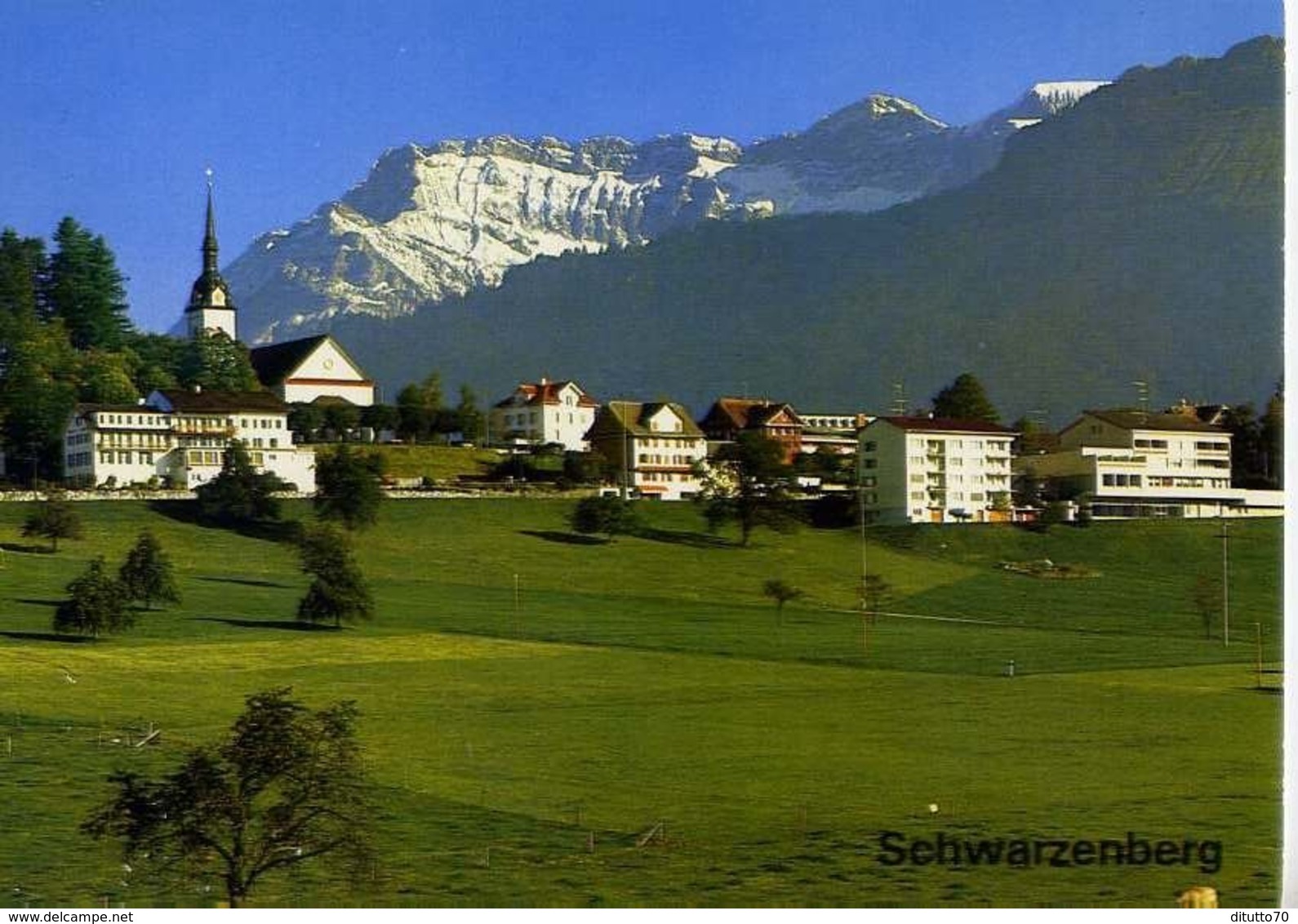 Schwarzenberg - Hotel Sonne - Formato Grande Viaggiata – E 16 - Schwarzenberg