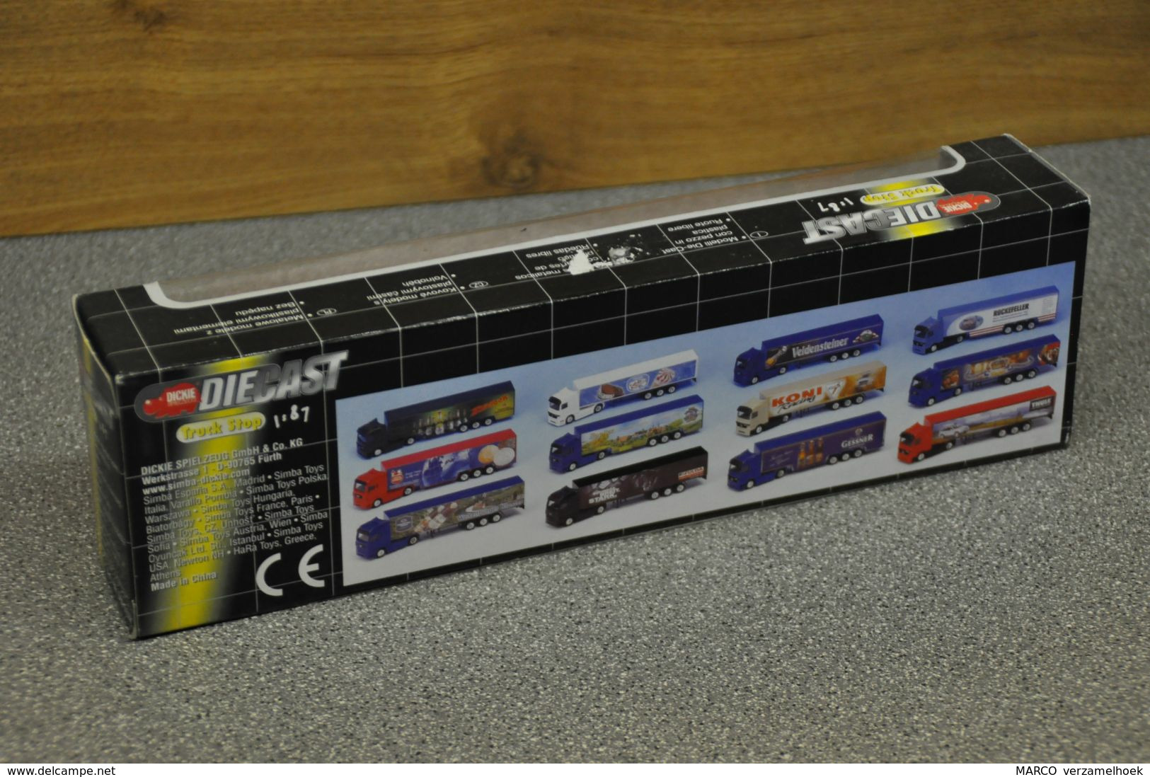 TPG TNT Post-group Dickie Die Cast Truckstop Scale 1:87 DAF XF - Trucks, Buses & Construction