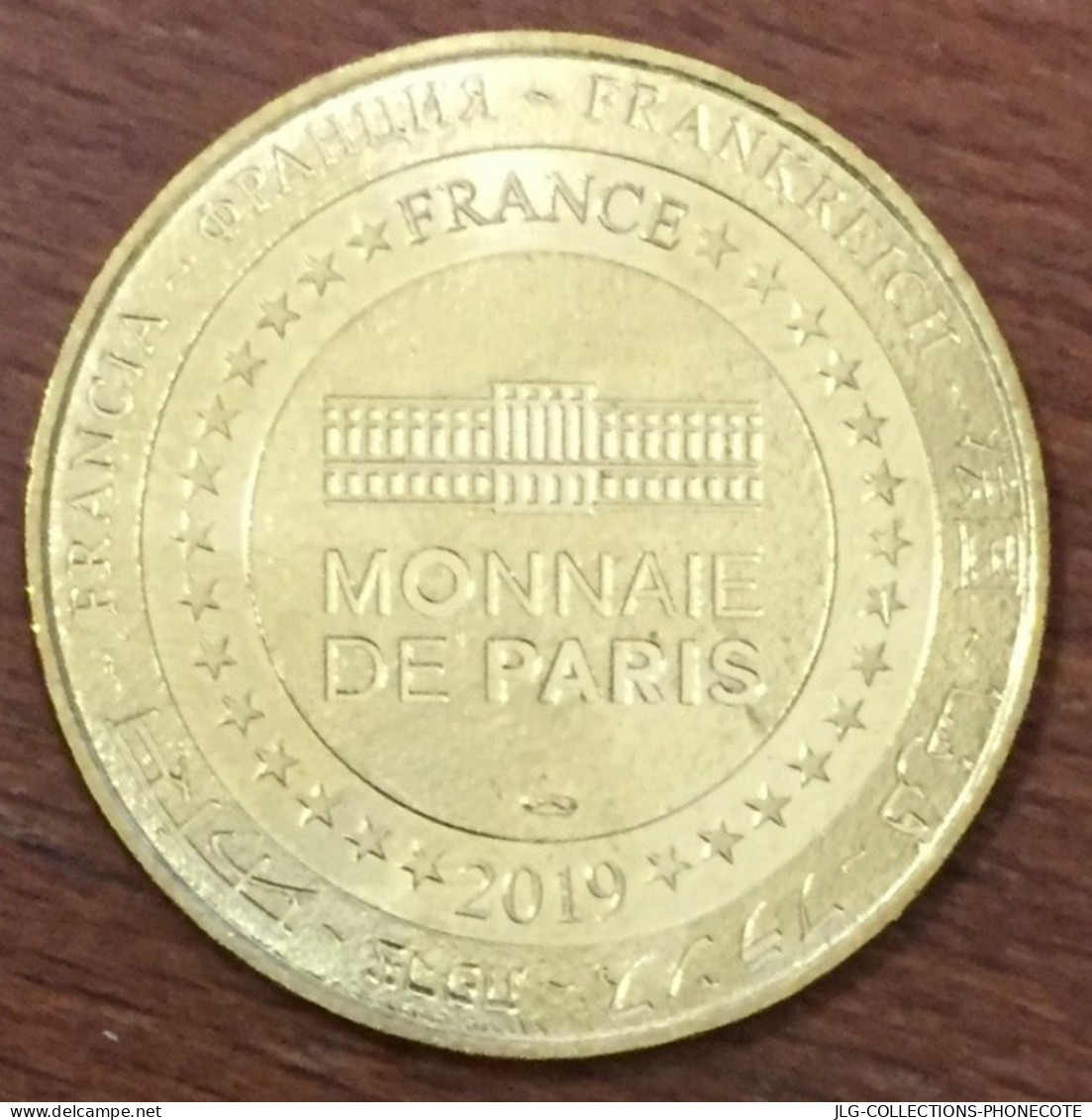 77 DISNEYLAND CARS LIGHTYEAR DISNEY MDP 2019 MÉDAILLE MONNAIE DE PARIS JETON TOURISTIQUE TOKENS MEDALS COINS - 2019