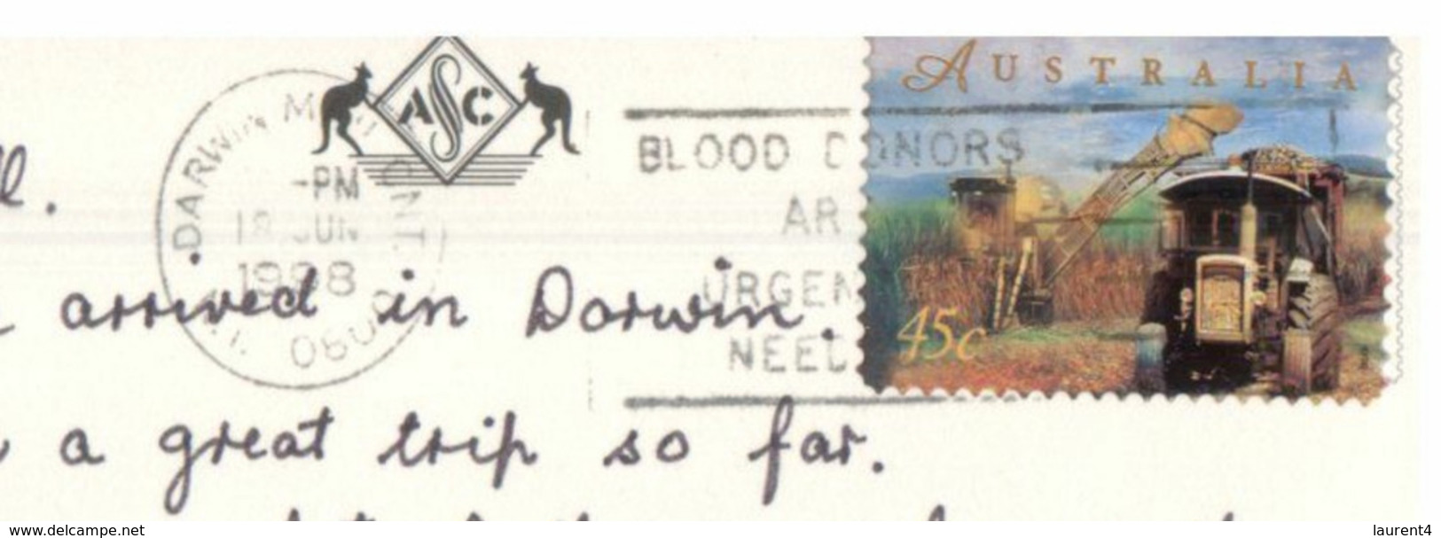 (F 5) Australia - WA - Edith Falls / Leliiyn (with Stamp - 1998) - Ohne Zuordnung