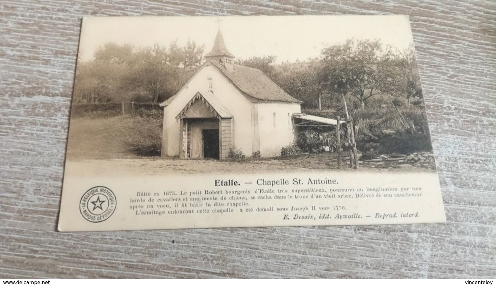 Etalle Chapelle Antoine En   L Etat  Sur Les Photos - Etalle