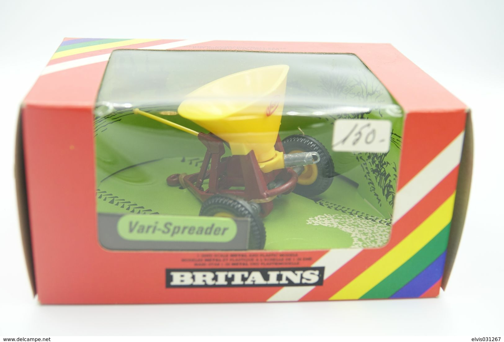 Britains Ltd, Deetail : Britains 9538 Vari Spreader Original BOX Made In England, - Britains