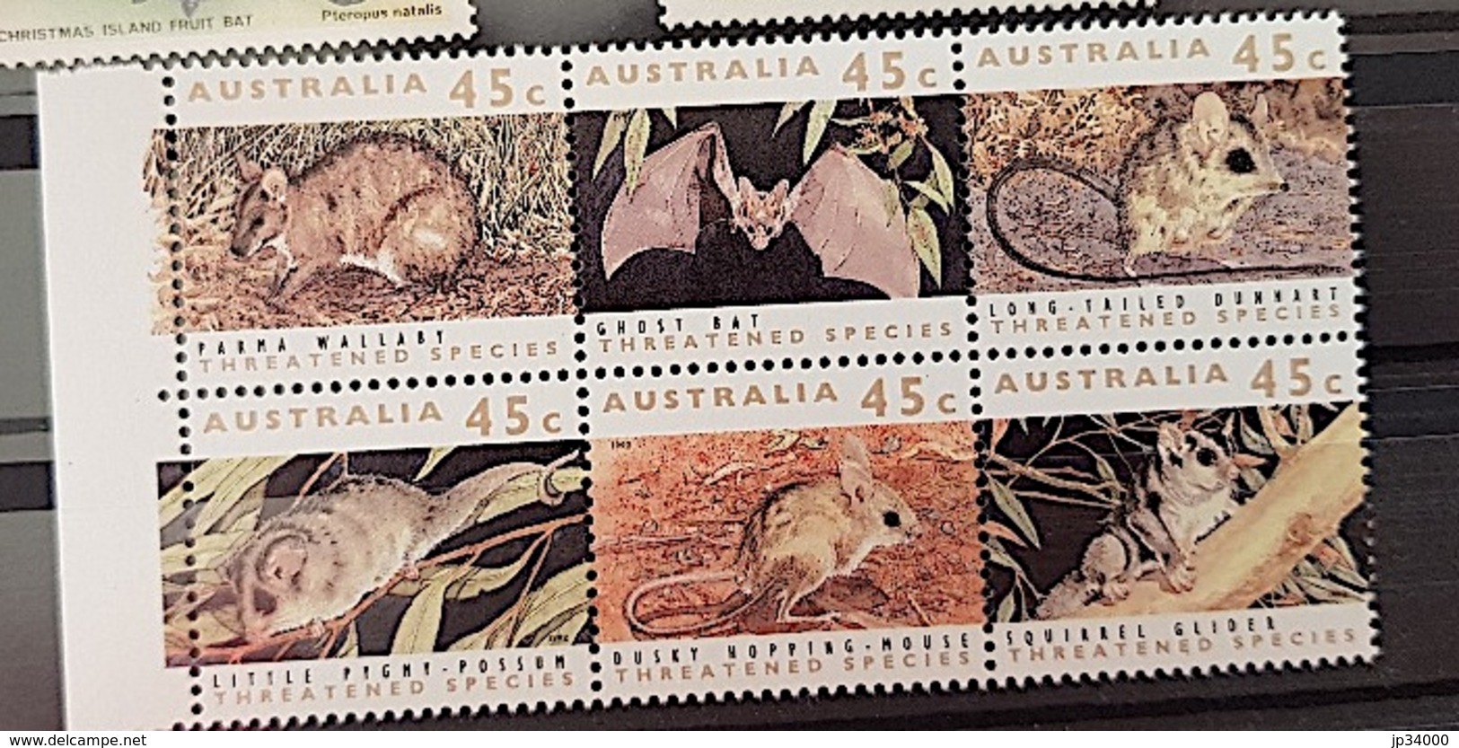 AUSTRALIE Chauve Souris, Bat, Muerciélago. Souris,Yvert N° 1249/54 MNH. ** - Fledermäuse