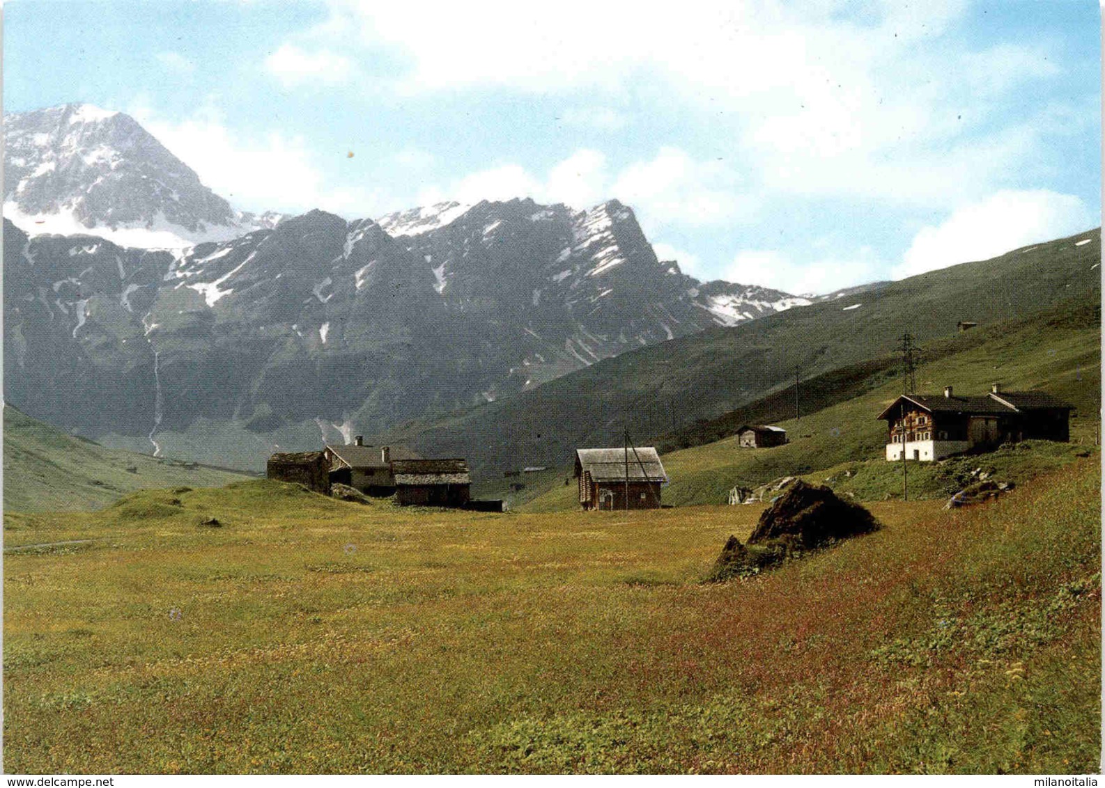 Safien-Thalkirch Gegen Das Weisshorn Und Talabschluss (6895) * 22. 9. 2000 - Safien