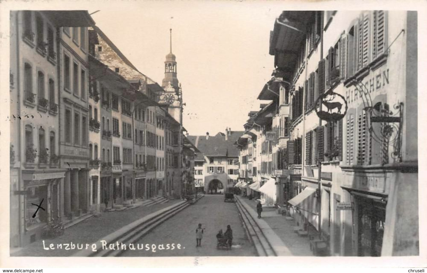 Lenzburg  Rathausgasse - Lenzburg