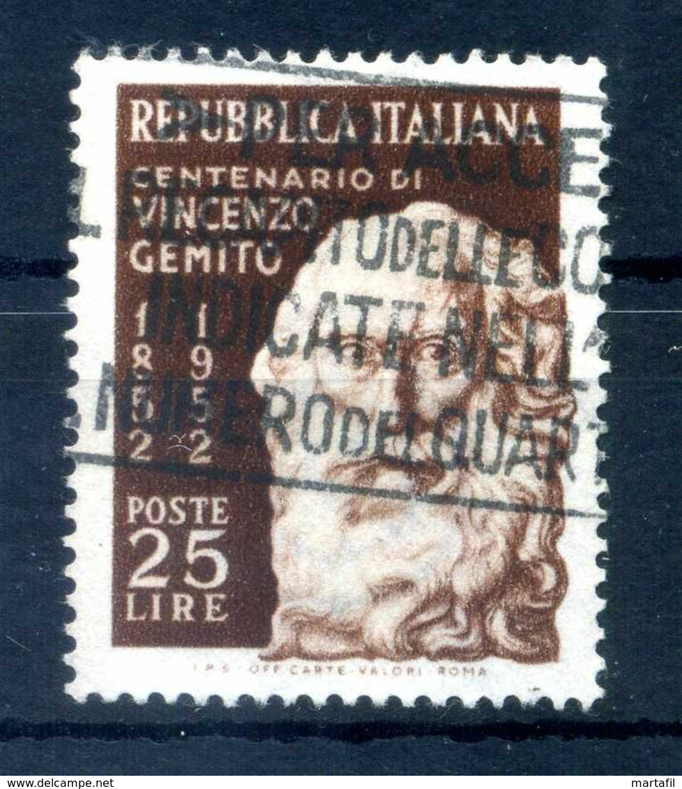 1952 REP. IT. SET USATO - 1946-60: Gebraucht