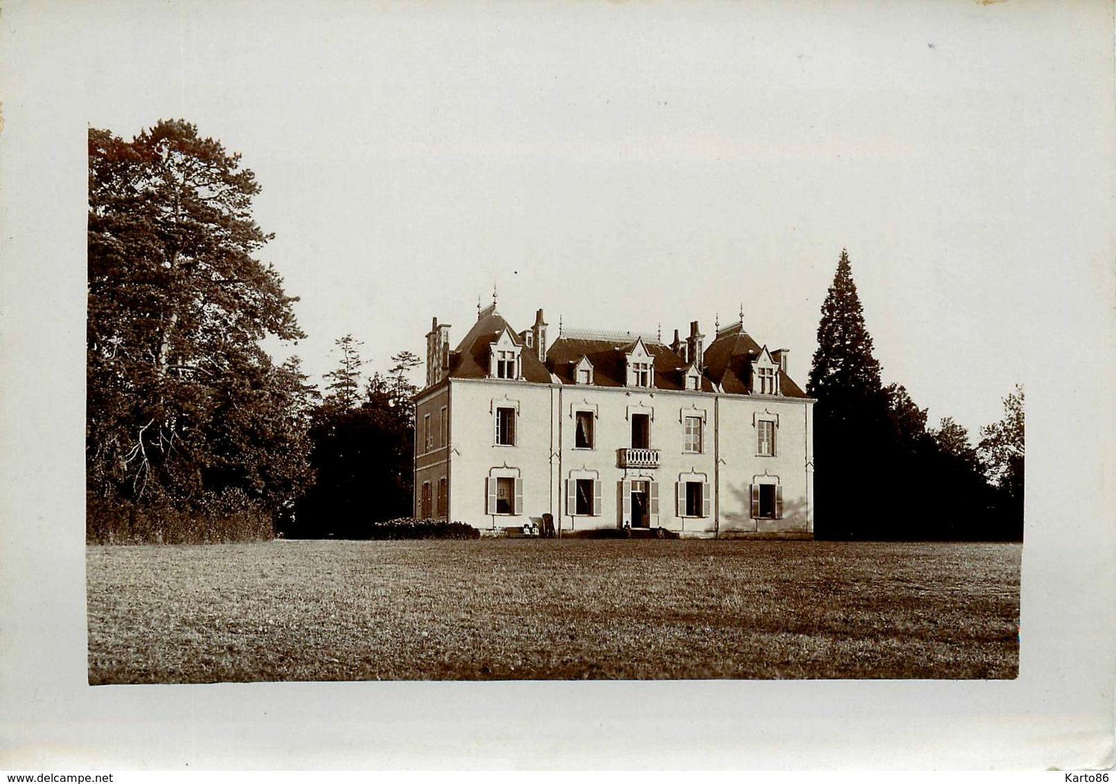Orvault * Le Château De La Cholière * Archive Photographe éditeur F. CHAPEAU * Photo Albuminée Vers 1900 - Orvault
