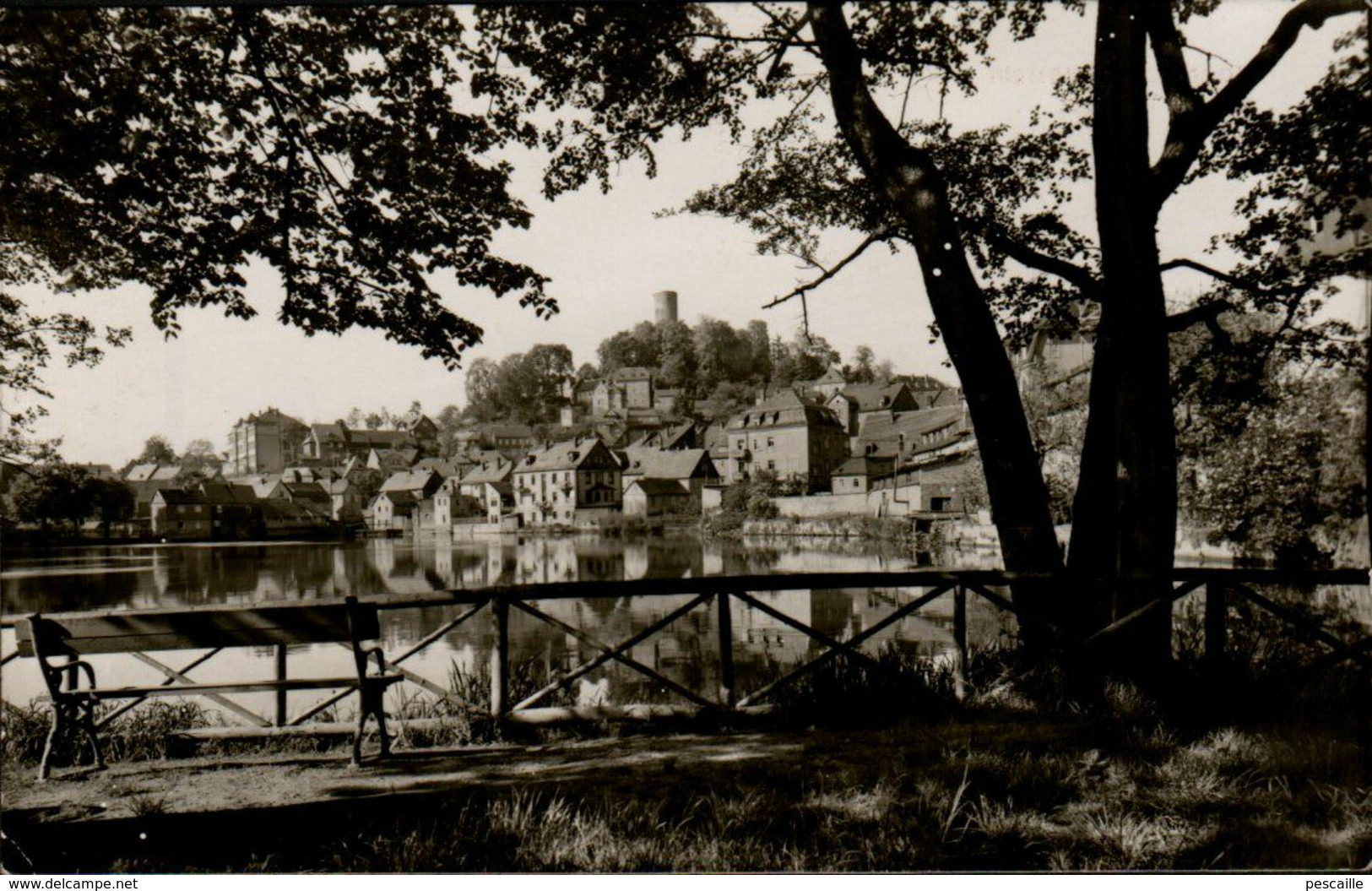 THURINGE - CP MOORBAD LOBENSTEIN - BLICK VON DER INSEL - BILDVERLAG PHOTO KONIG Nr 4495 - Bad Liebenstein