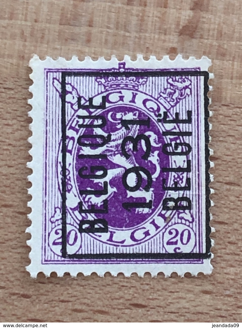 249A Belgique 1931 Belgie TB - Tipo 1929-37 (Leone Araldico)