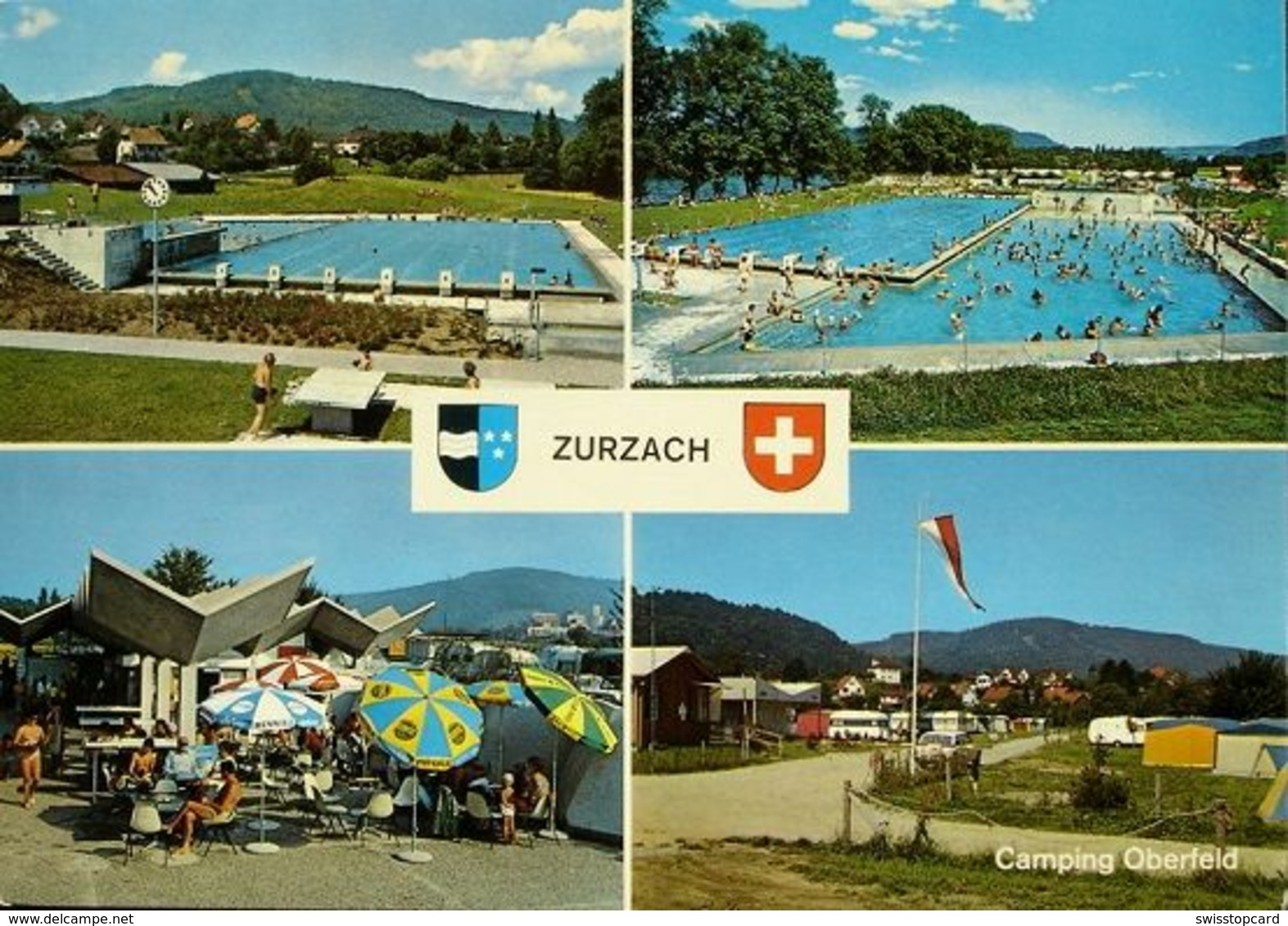 ZURZACH Schwimmbad Camping Oberfeld - Zurzach