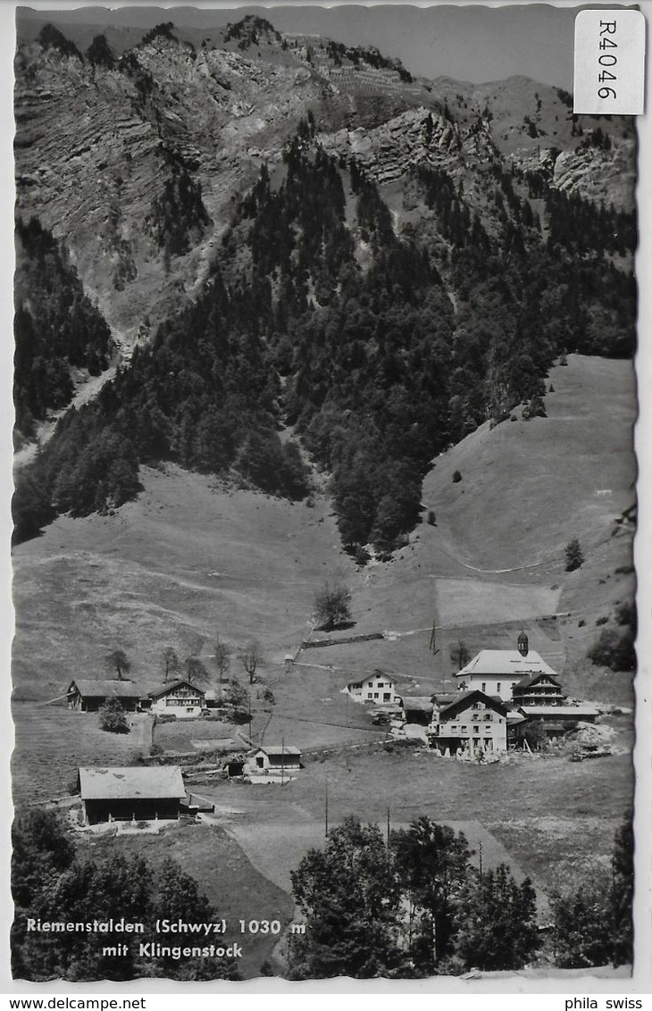 Riemenstalden Mit Klingenstock - Riemenstalden