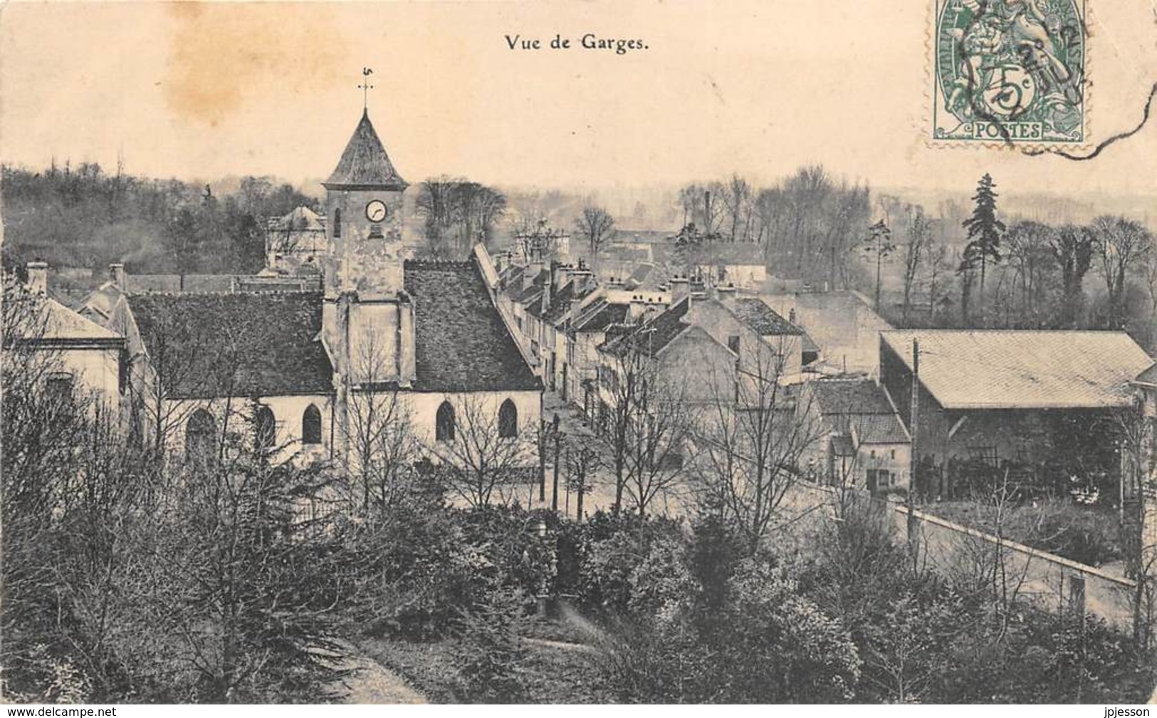 VAL D'OISE  95  VUE DE GARGES - Garges Les Gonesses