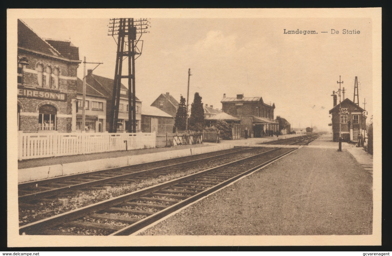 LANDEGEM  DE STATIE - Nevele