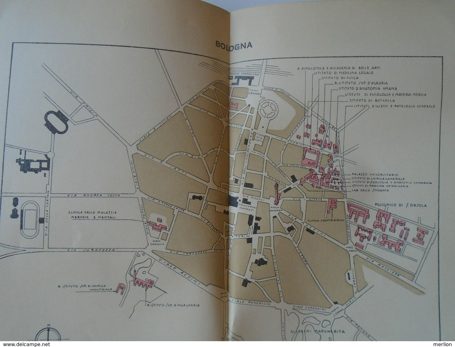 ZA296.1   Alma Mater Studiorum - Die Universität von BOLOGNA 1937- Italia Bologna University advertising booklet