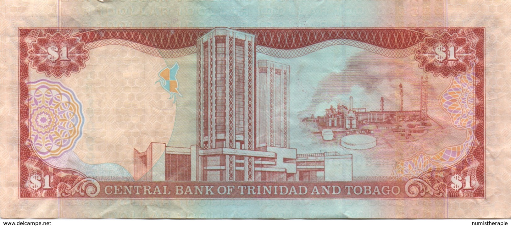Trinidad & Tobago : 1 Dollar Bon état - Trinidad En Tobago