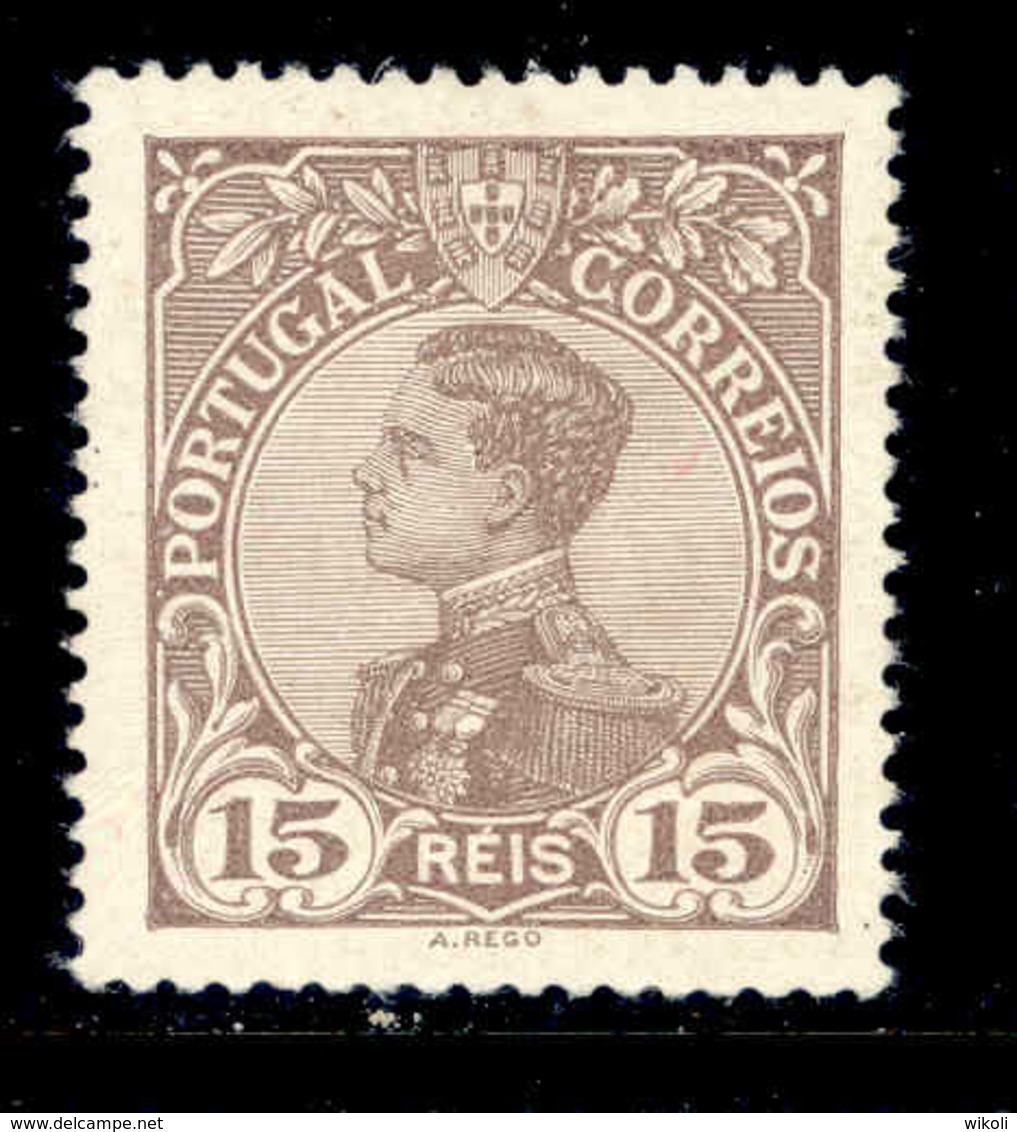 ! ! Portugal - 1910 D. Manuel 15 R - Af. 159 - MH - Neufs