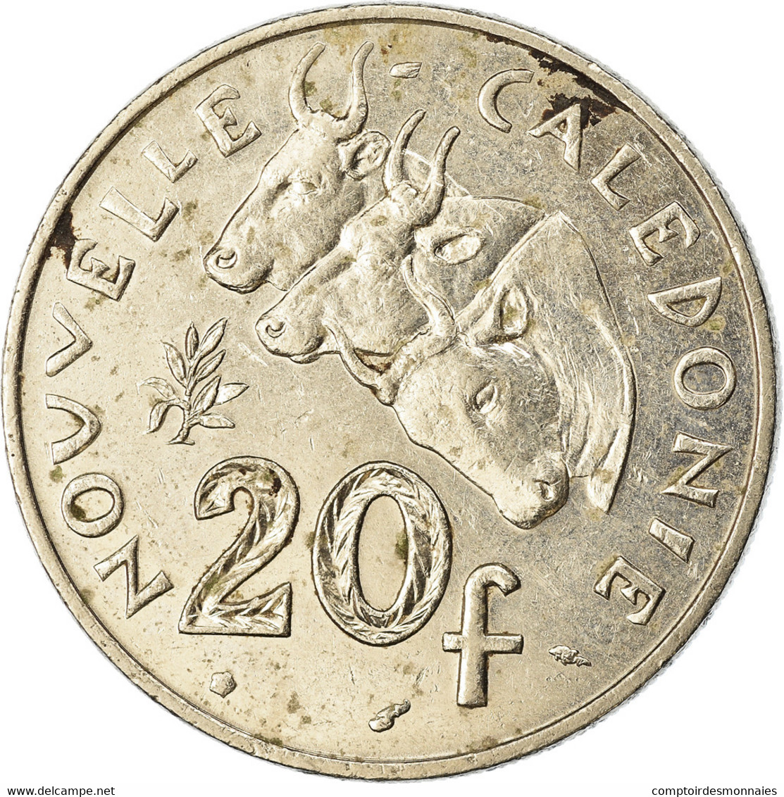 Monnaie, Nouvelle-Calédonie, 20 Francs, 1983, Paris, TB+, Nickel, KM:12 - Neu-Kaledonien