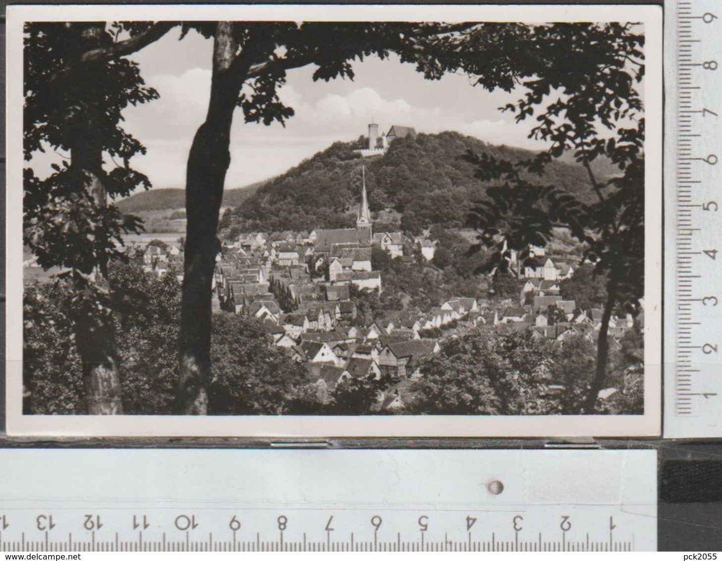 Biedenkopf Blick Von Der Schillereiche Ungelaufen 1964 AK 1271 - Biedenkopf