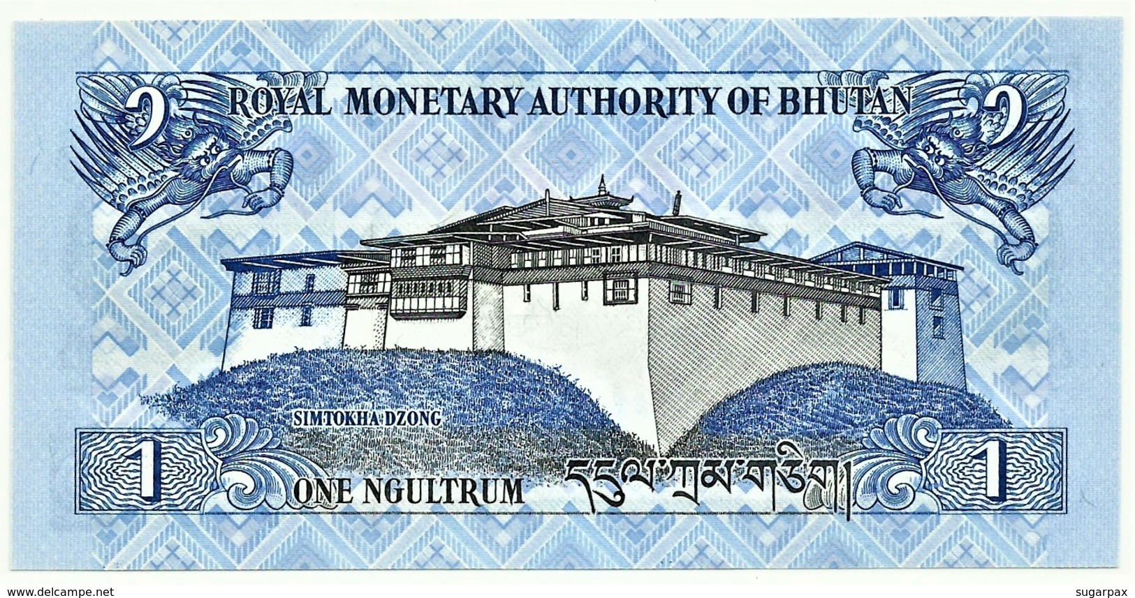 Bhutan - 1 Ngultrum - 2013 - Unc. - Pick 27.b -  Serie I1 - Bhutan