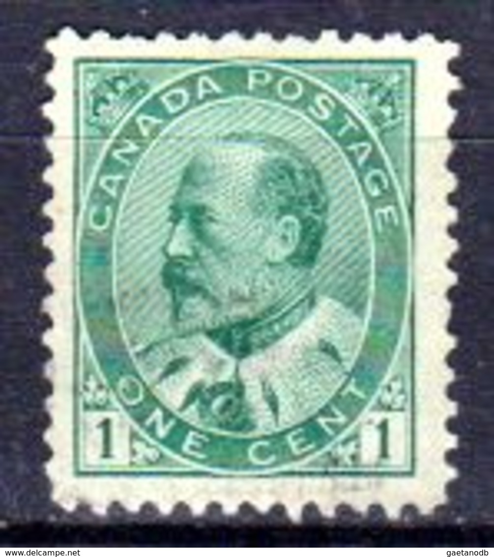 B209-Canada 1903-08 (sg) NG - Senza Difetti Occulti - - Ungebraucht