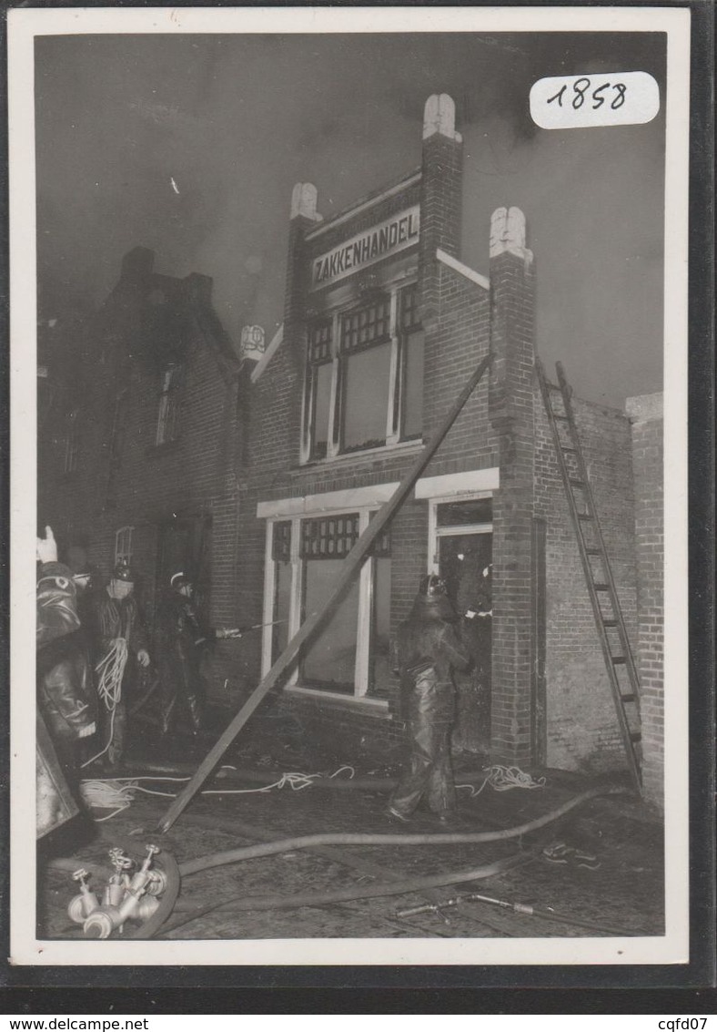 1858 Photographie Schiedam Incendie 1964 - Schiedam