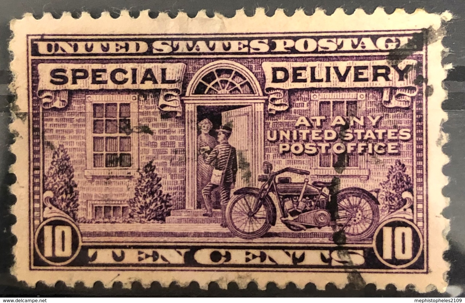 USA 1922 - Canceled - Sc# E12 - Special Delivery 10c - Express & Einschreiben
