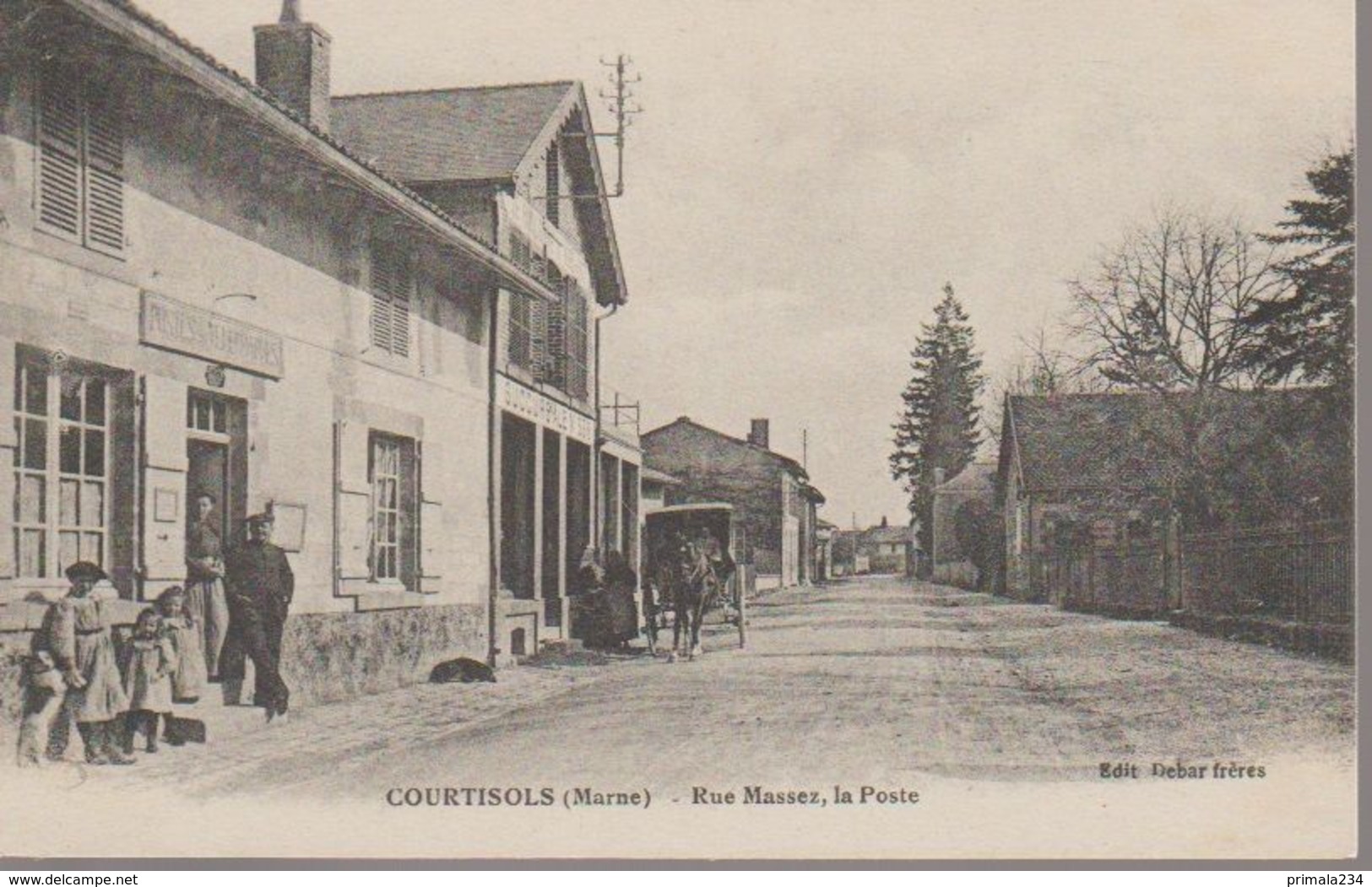 COURTISOLS - LA POSTE - Courtisols