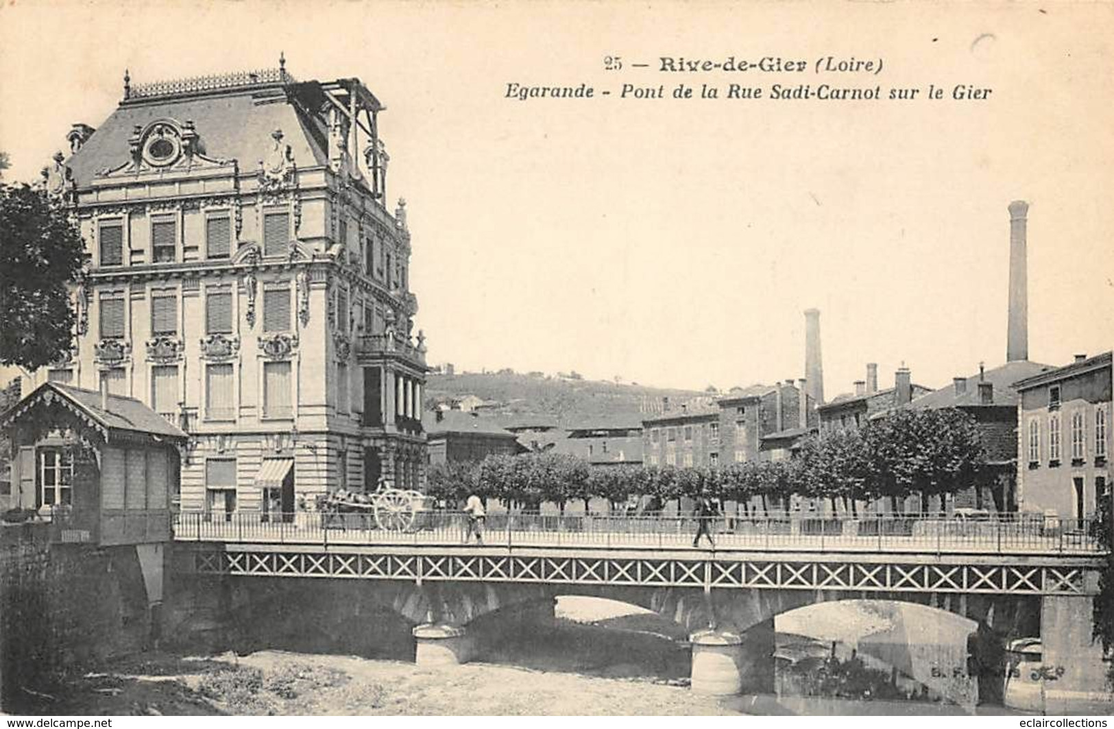 Rive De Gier         42       Pont De La Rue Sadi Carnot     (voir Scan) - Rive De Gier