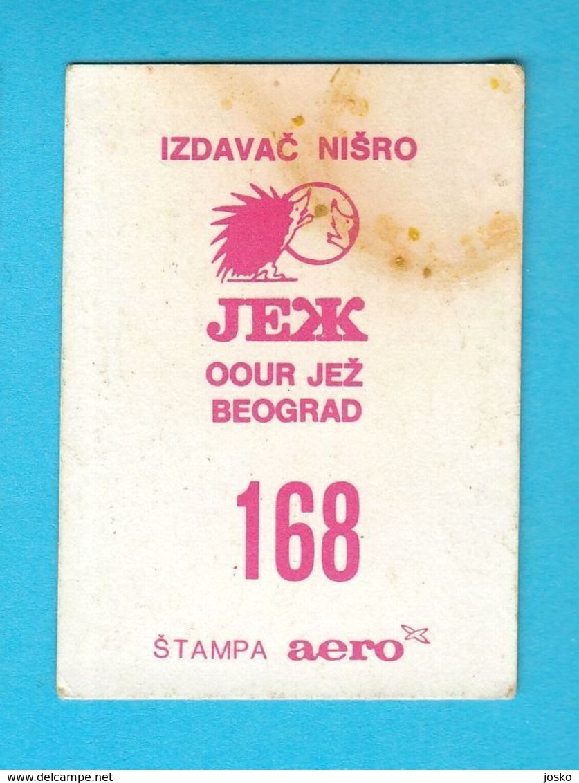 JULIUS ERVING (Dr. J) - Yugoslav Old Basketball Card (1987) * Philadelphia 76ers NBA New York Nets Basket-ball RRR - 1980-1989