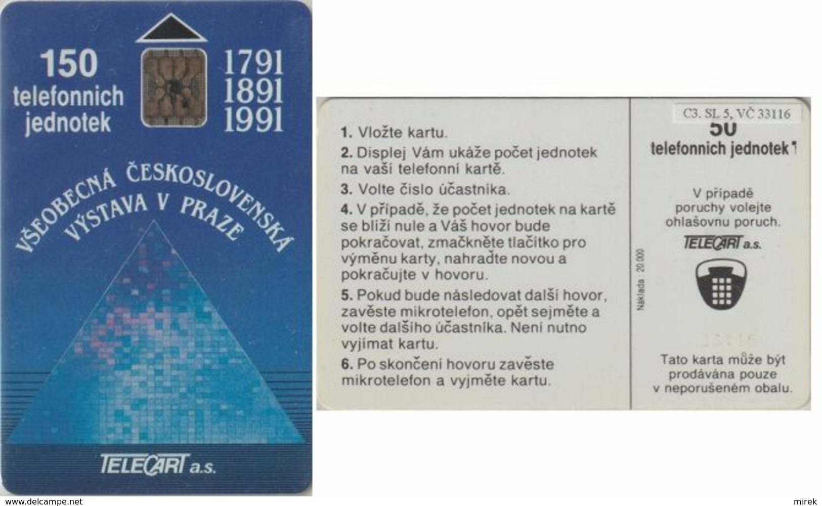 2/ Czechoslovakia; C4. SL5, CN: 33136 - Cecoslovacchia