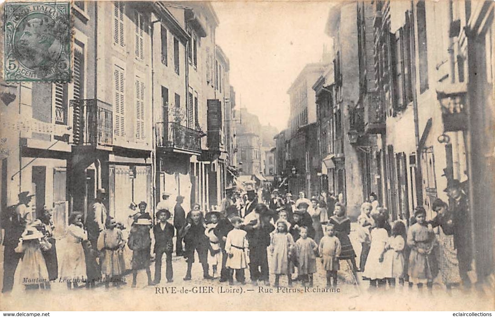 Rive De Gier         42      Rue  Pétrus Richarme          (voir Scan) - Rive De Gier