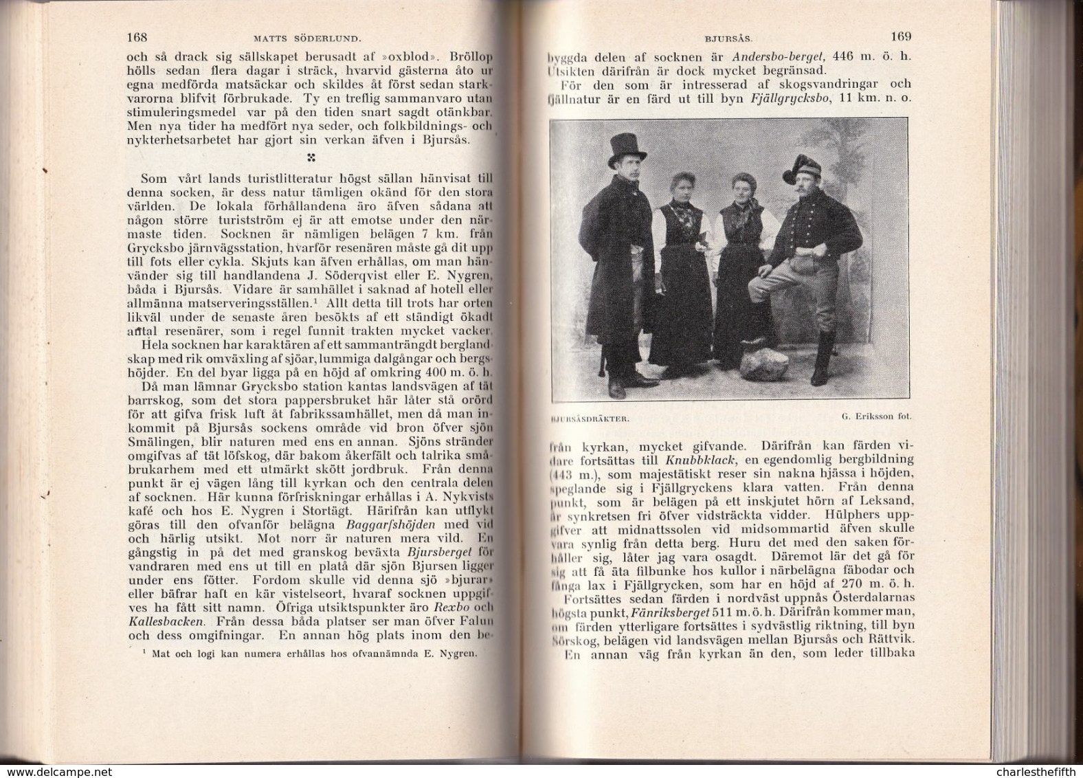 SVENSKA TURISTFÖRENINGENS ARSSKRIFT 1911 - SWEDISH TOURIST ASSOCIATION'S ANNUAL WRITING 1911 - RARE !!! - Oude Boeken