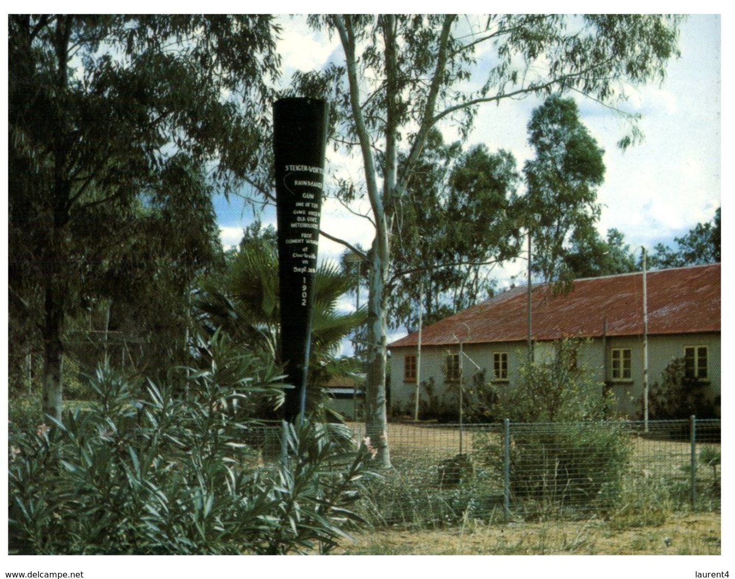 (H 10) Australia - QLD - Charleville Rainmaker Gun (used In 1902) - Far North Queensland