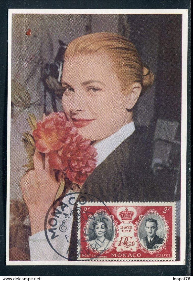 Monaco - Carte Maximum En 1956 - Princesse Grace  - Réf A 51 - Maximumkaarten