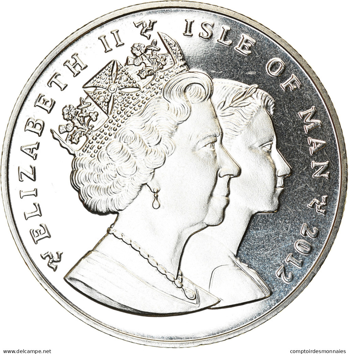 Monnaie, Isle Of Man, Elizabeth II, Crown, 2012, Pobjoy Mint, Discipline - Isle Of Man