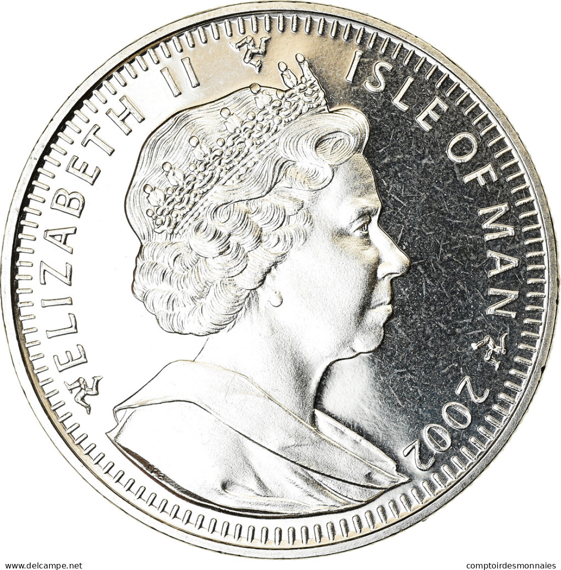 Monnaie, Isle Of Man, Crown, 2002, Pobjoy Mint, Lady Diana - Princesse De - Isle Of Man