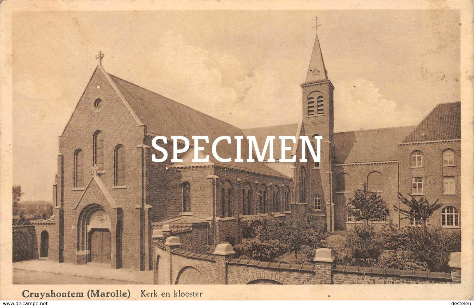 Kerk En Klooster - Kruishoutem - Kruishoutem